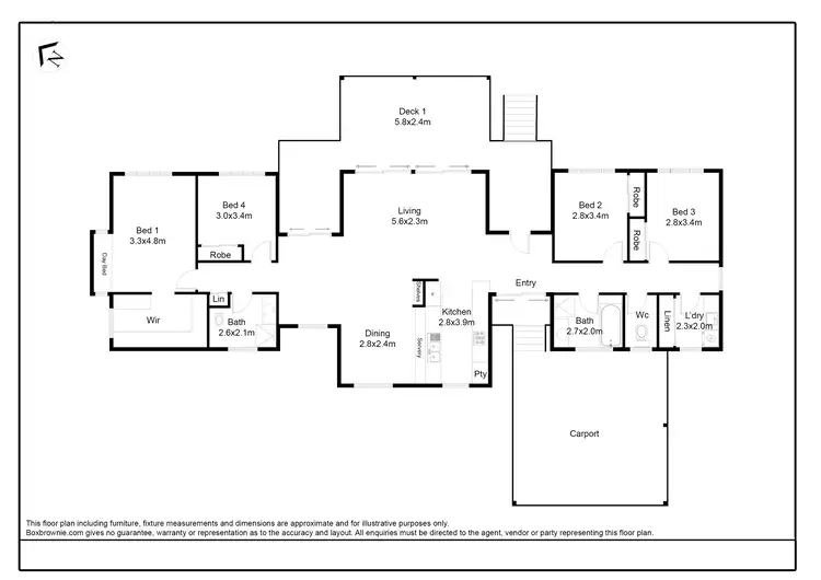 Floorplan of Homely house listing, Address available on request
