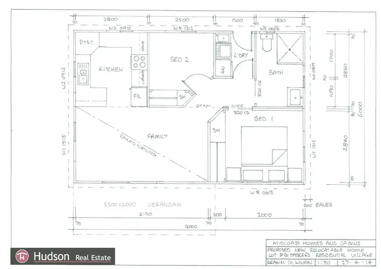 Floorplan of Homely villa listing, 86/1 Ocean Street, Port Macquarie NSW 2444