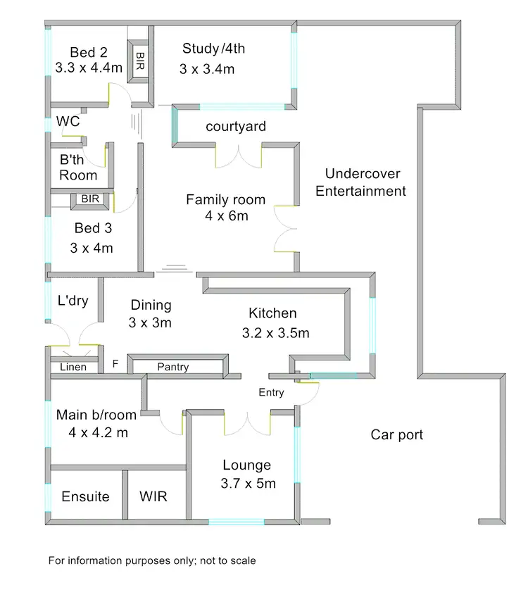 Floorplan of Homely house listing, 24 Mcconnan St, Benalla VIC 3672