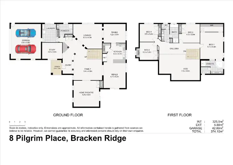 Floorplan of Homely house listing, 8 Pilgrim Pl, Bracken Ridge QLD 4017
