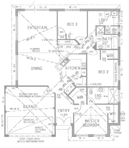 Floorplan of Homely house listing, 42 Cambrose Ave, Australind WA 6233