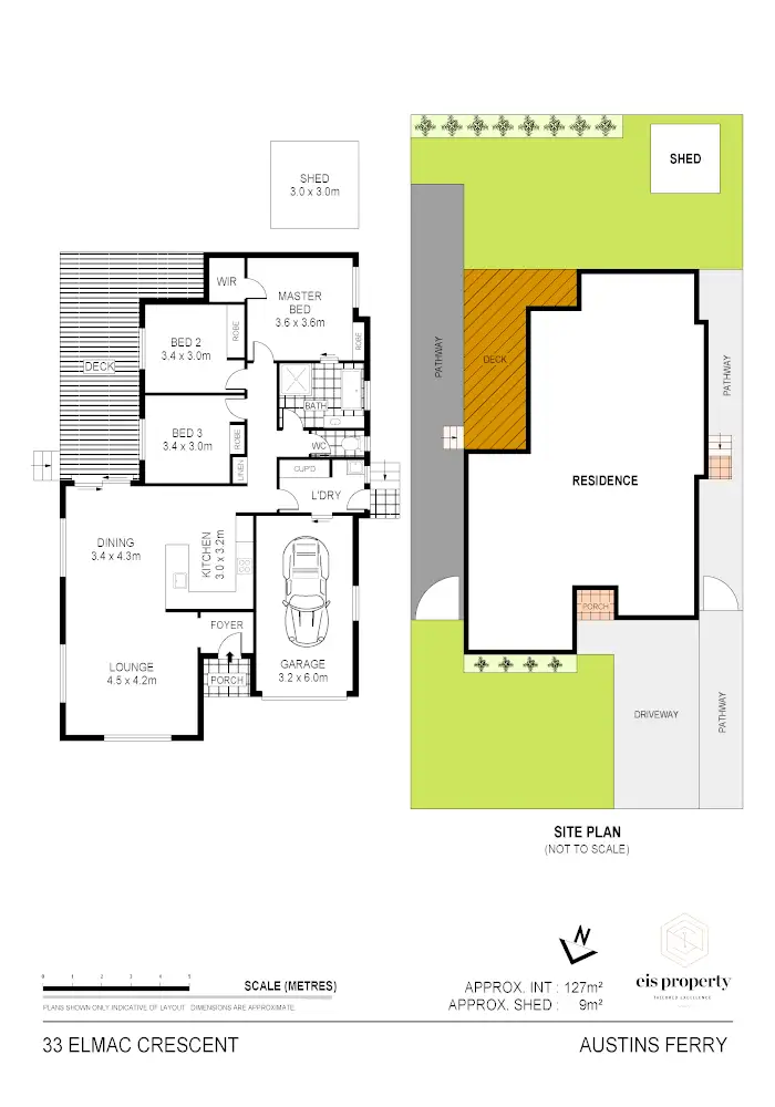 Floorplan of Homely house listing, 33 Elmac Cres, Austins Ferry TAS 7011