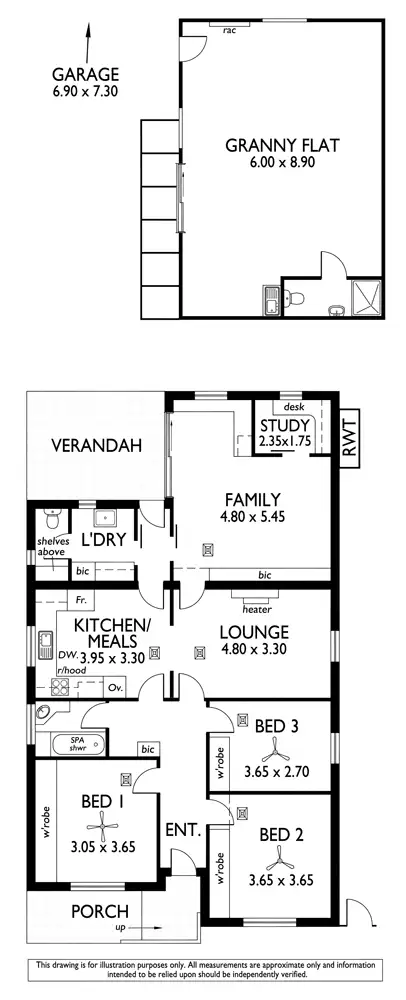 Floorplan of Homely house listing, 26 Kimber Tce, Kurralta Park SA 5037