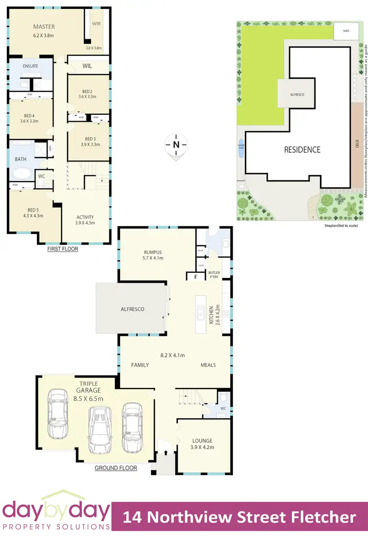 Floorplan of Homely house listing, 14 Northview Street, Fletcher NSW 2287