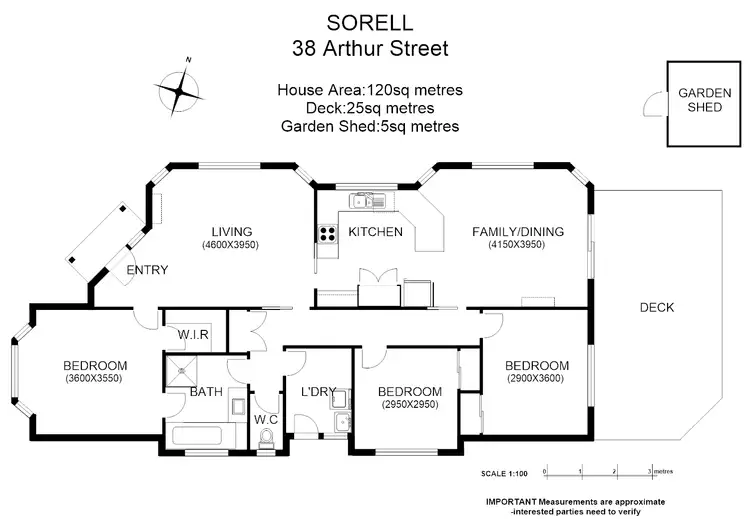 Floorplan of Homely house listing, 38 Arthur St, Sorell TAS 7172