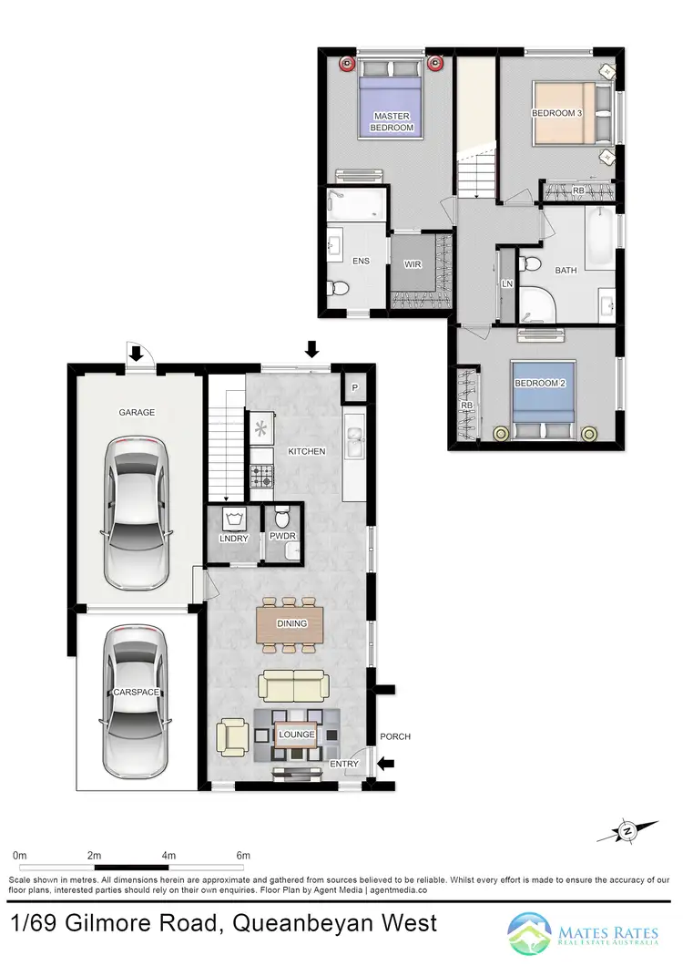 Floorplan of Homely house listing, 1/69 Gilmore Road, Queanbeyan NSW 2620