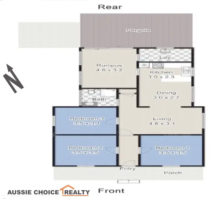 Floorplan of Homely house listing, Address available on request