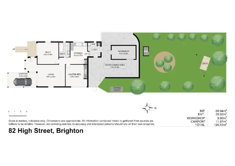 Floorplan of Homely house listing, 82 High Street, Brighton QLD 4017