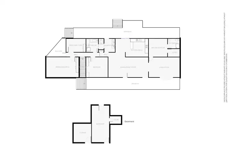 Floorplan of Homely house listing, 3 Brown St, Stawell VIC 3380
