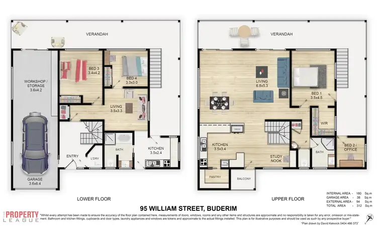 Floorplan of Homely house listing, 95 William St, Buderim QLD 4556