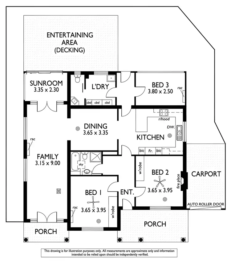 Floorplan of Homely house listing, 3 Broughton Ave, Kurralta Park SA 5037