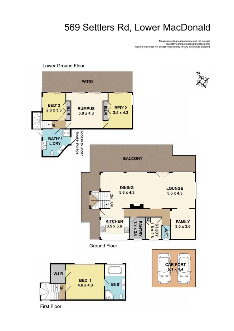 Floorplan of Homely house listing, 569 Settlers Rd, Lower Macdonald NSW 2775