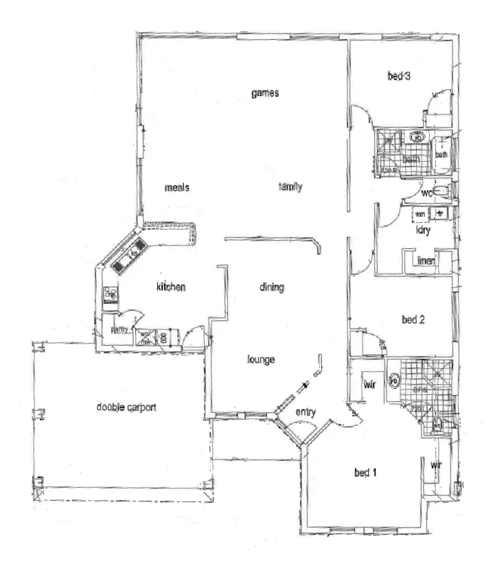 Floorplan of Homely house listing, 22 Poole Rd, Dalyellup WA 6230