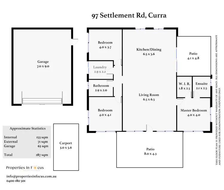 Floorplan of Homely house listing, 97 Settlement Rd, Curra QLD 4570