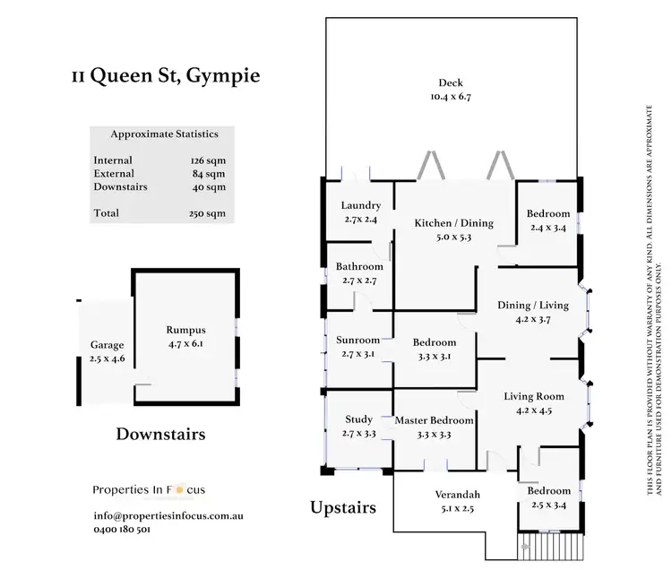 Floorplan of Homely house listing, 11 Queen St, Gympie QLD 4570