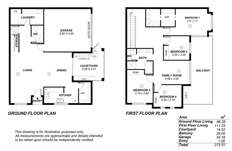 Floorplan of Homely house listing, 1 York Pl, Mount Barker SA 5251