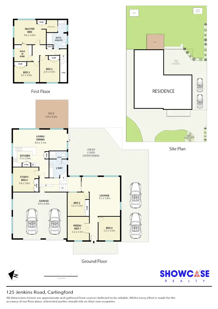 Floorplan of Homely house listing, 125 Jenkins Rd, Carlingford NSW 2118