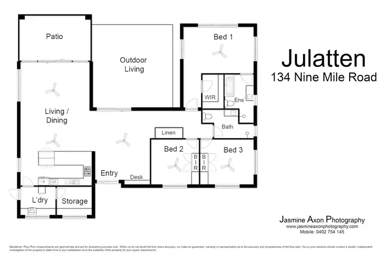 Floorplan of Homely house listing, 134 Nine Mile Road, Julatten QLD 4871