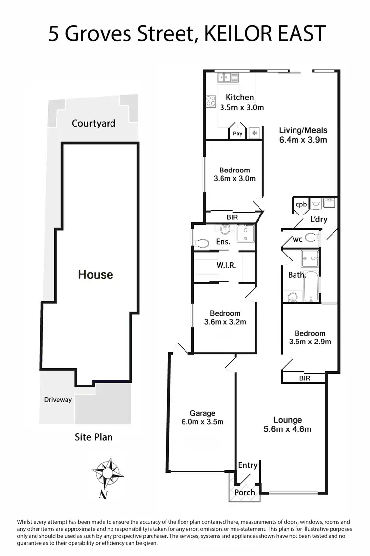 Floorplan of Homely unit listing, 5 Groves St, Keilor East VIC 3033