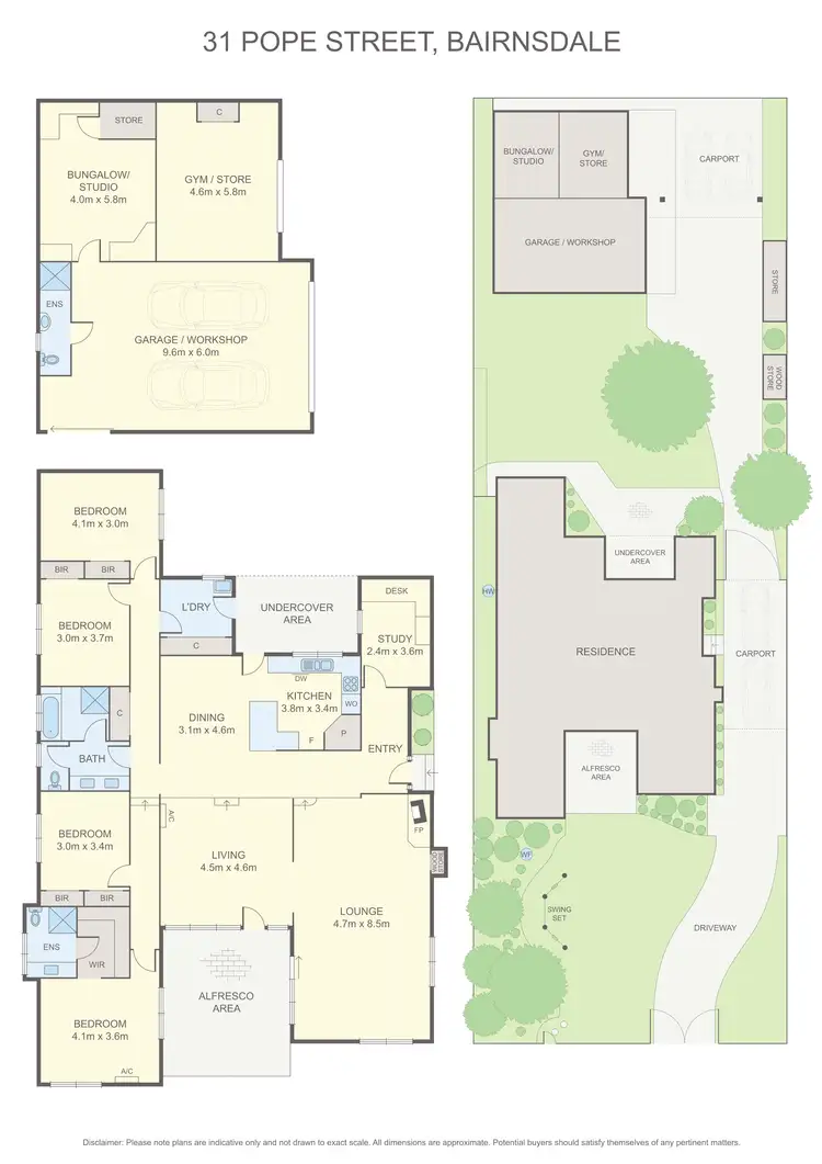 Floorplan of Homely house listing, 31 Pope St, Bairnsdale VIC 3875