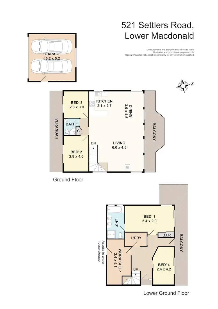 Floorplan of Homely house listing, 521 Settlers Rd, Lower Macdonald NSW 2775