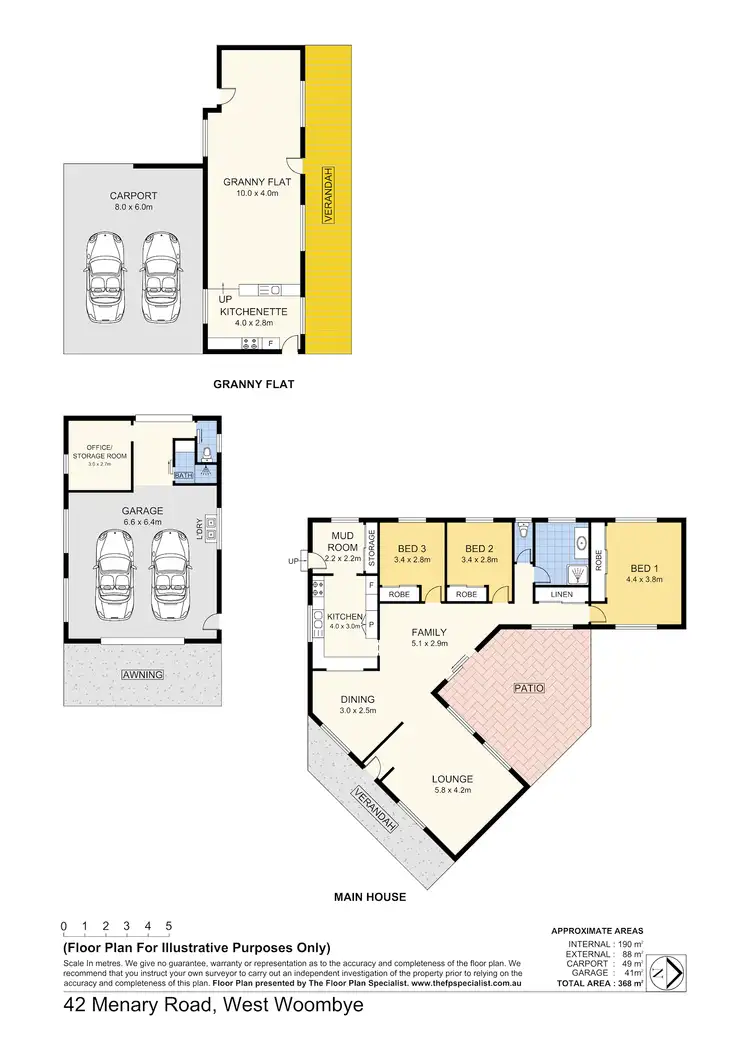 Floorplan of Homely rural property listing, 42 Menary Rd, West Woombye QLD 4559