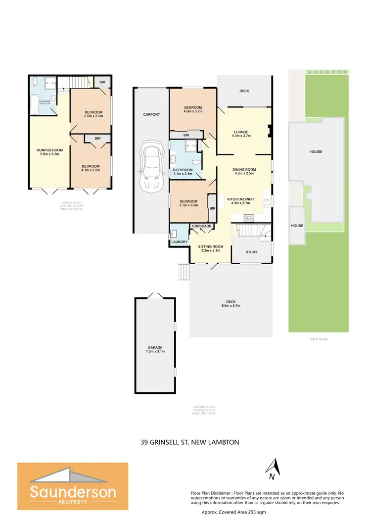 Floorplan of Homely house listing, 39 Grinsell St, New Lambton NSW 2305