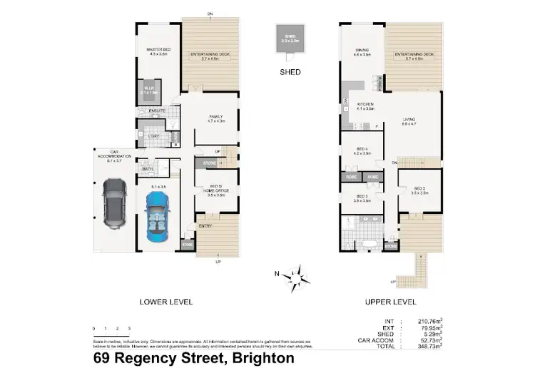 Floorplan of Homely house listing, 69 Regency St, Brighton QLD 4017