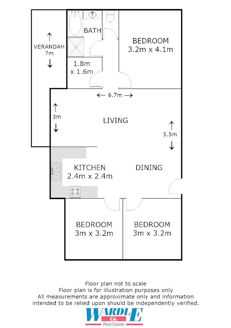 Floorplan of Homely house listing, 7 West Terrace, Port Pirie SA 5540