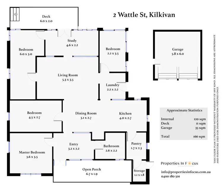 Floorplan of Homely house listing, 2 Wattle St, Kilkivan QLD 4600