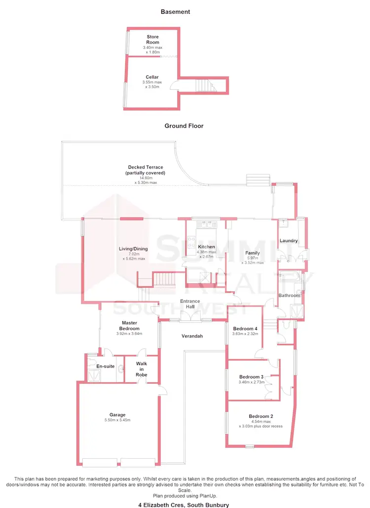 Floorplan of Homely house listing, 4 Elizabeth Crescent, South Bunbury WA 6230