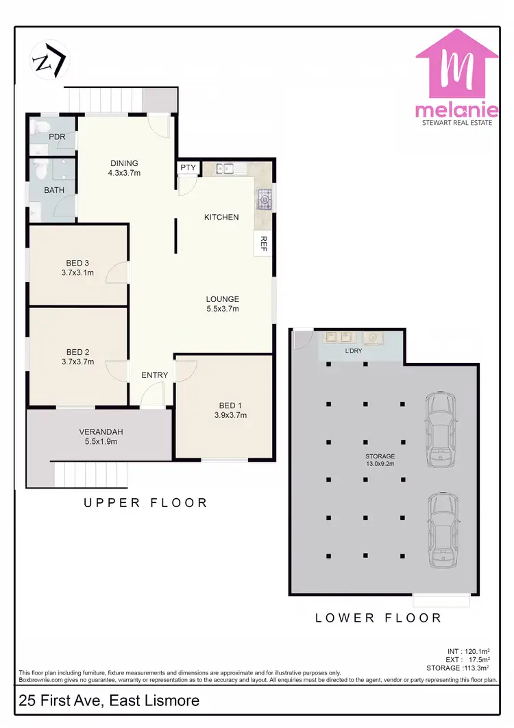 Floorplan of Homely house listing, 25 First Ave, East Lismore NSW 2480