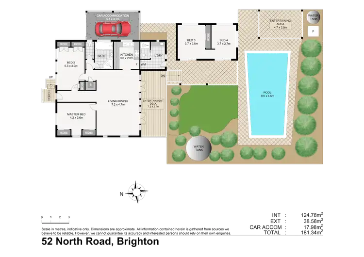 Floorplan of Homely house listing, 52 North Road, Brighton QLD 4017