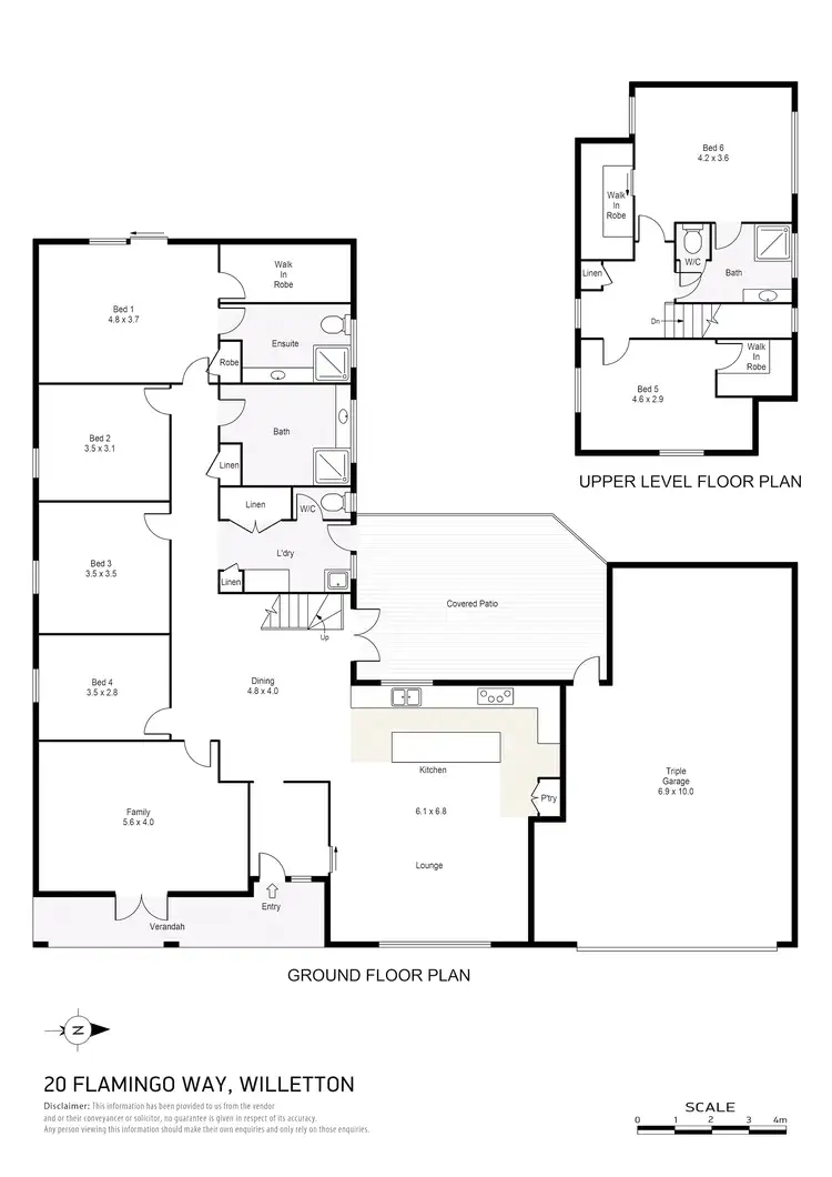 Floorplan of Homely house listing, 20 Flamingo Way, Willetton WA 6155