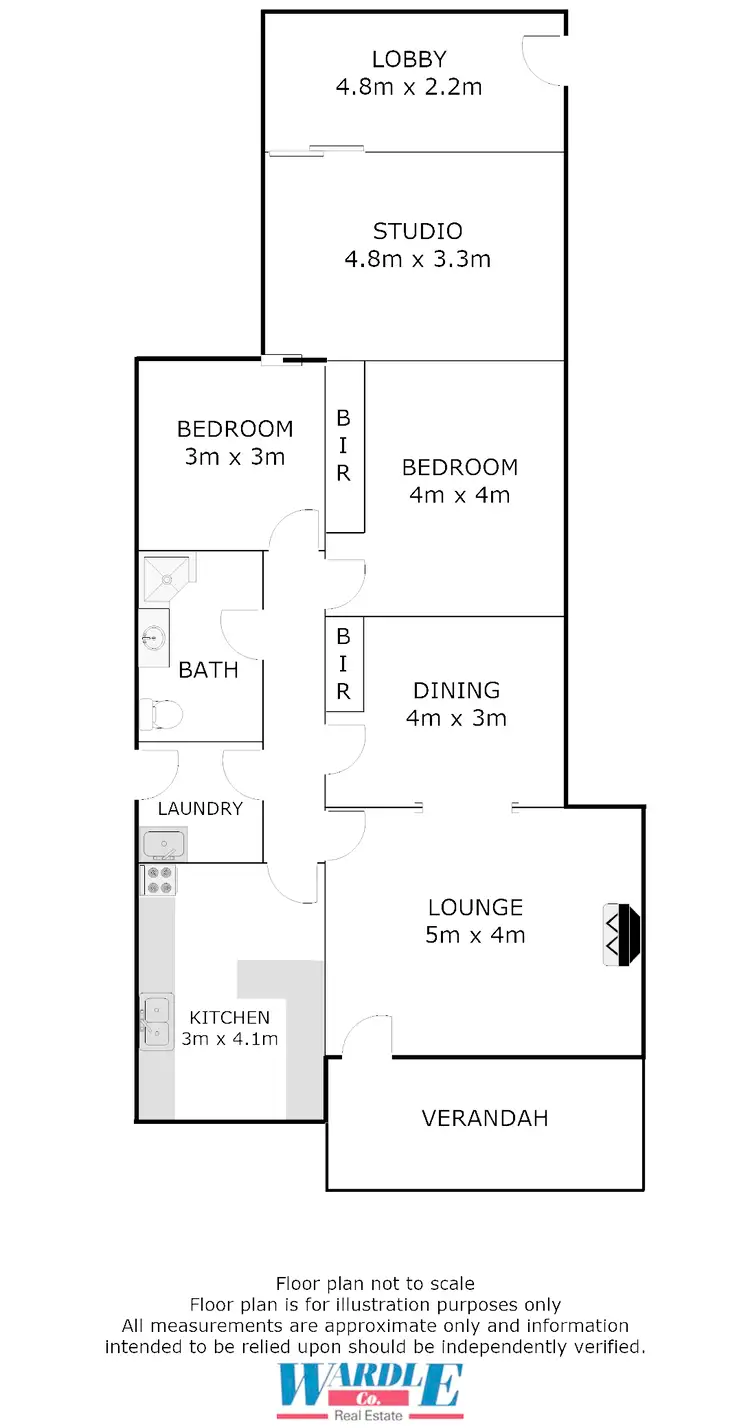 Floorplan of Homely house listing, 120 Queen St, Peterborough SA 5422