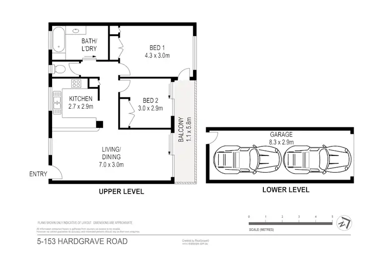 Floorplan of Homely apartment listing, 5/153 Hardgrave Rd, West End QLD 4101