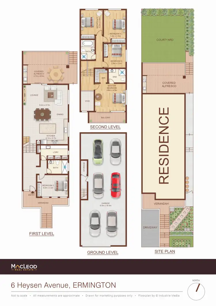 Floorplan of Homely house listing, 6 Heysen Ave, Ermington NSW 2115