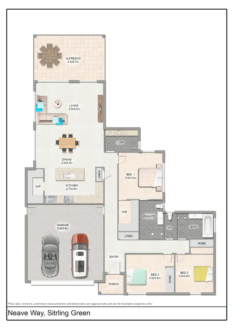 Floorplan of Homely house listing, 11B Neave Way, Port Macquarie NSW 2444