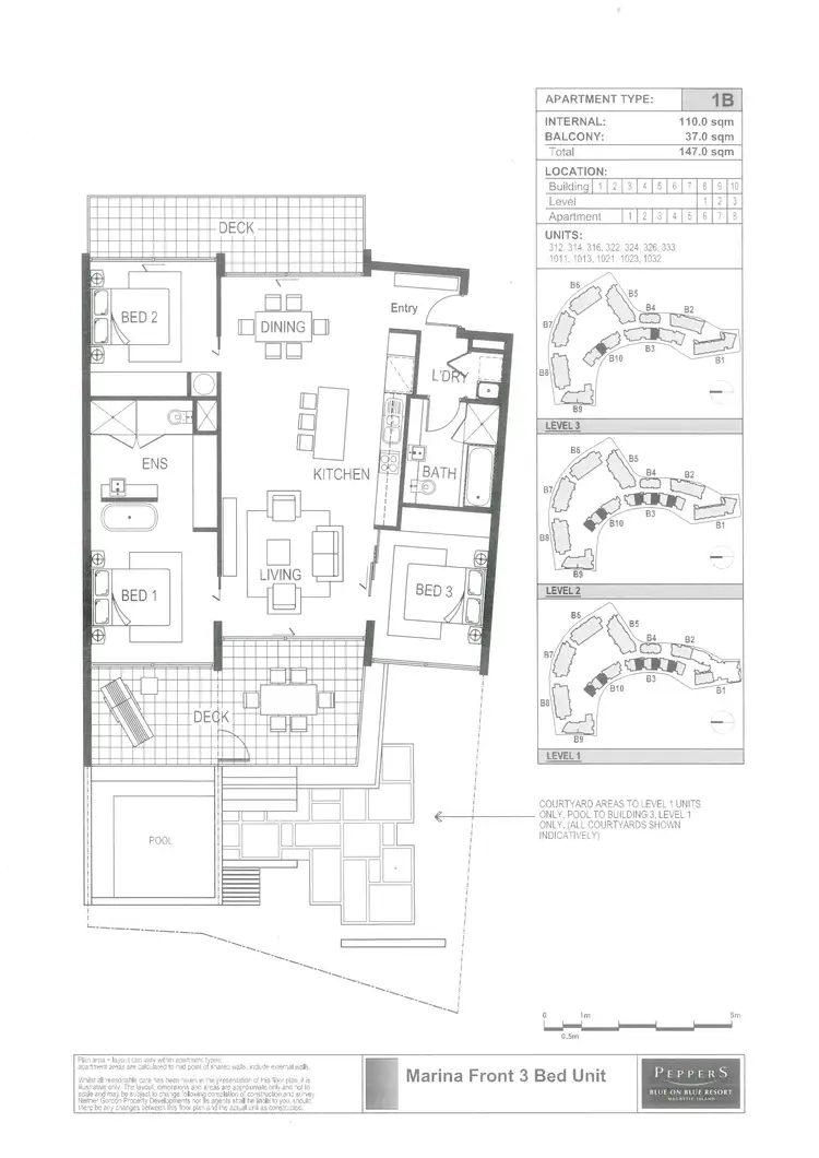 Floorplan of Homely apartment listing, 1023/123 Sooning, Nelly Bay QLD 4819