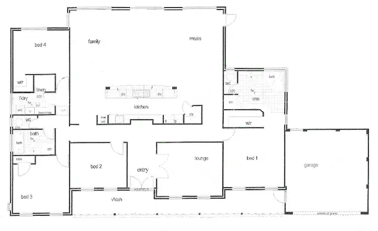 Floorplan of Homely house listing, 17 Wongin Rd, Dalyellup WA 6230