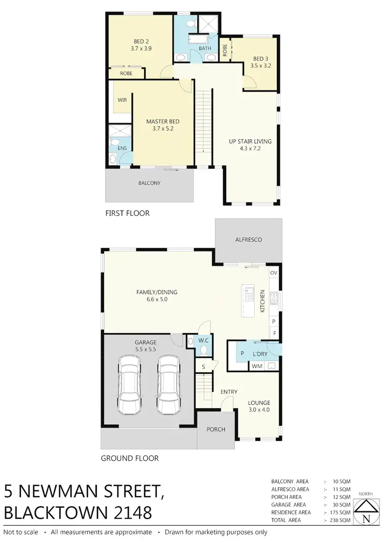 Floorplan of Homely house listing, 5 Newman St, Blacktown NSW 2148