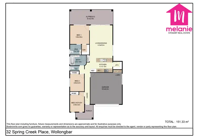 Floorplan of Homely house listing, 32 Spring Creek Place, Wollongbar NSW 2477