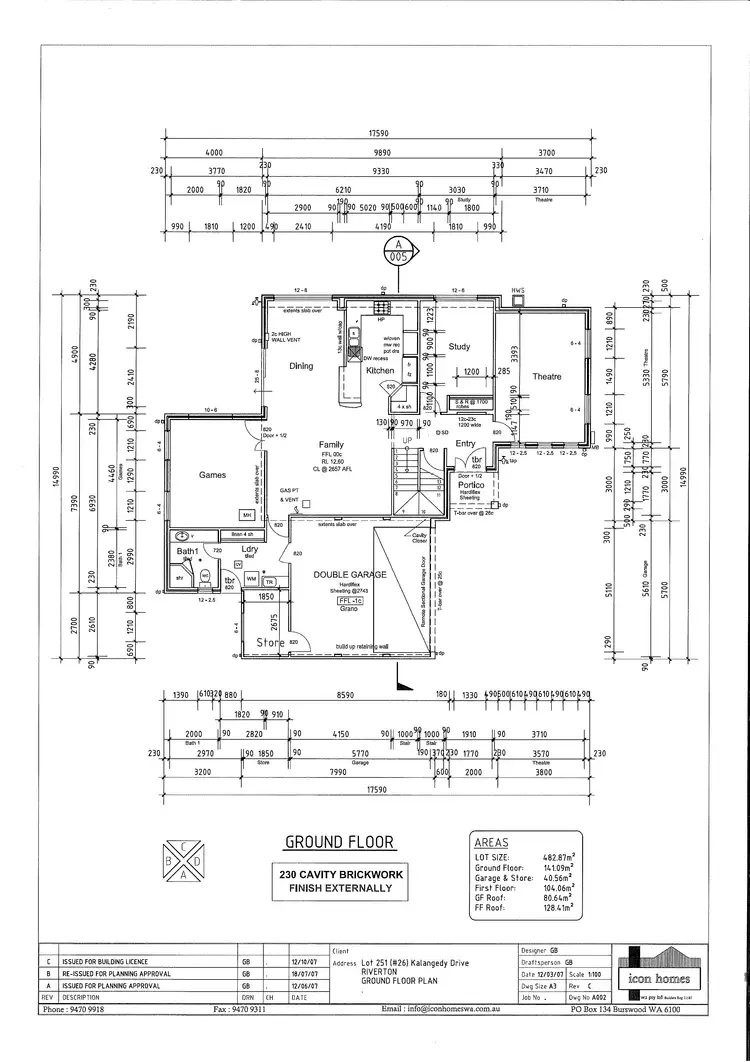 Floorplan of Homely house listing, 26A Kalangedy Dr, Riverton WA 6148