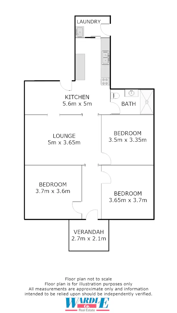 Floorplan of Homely house listing, 100 Queen St, Peterborough SA 5422