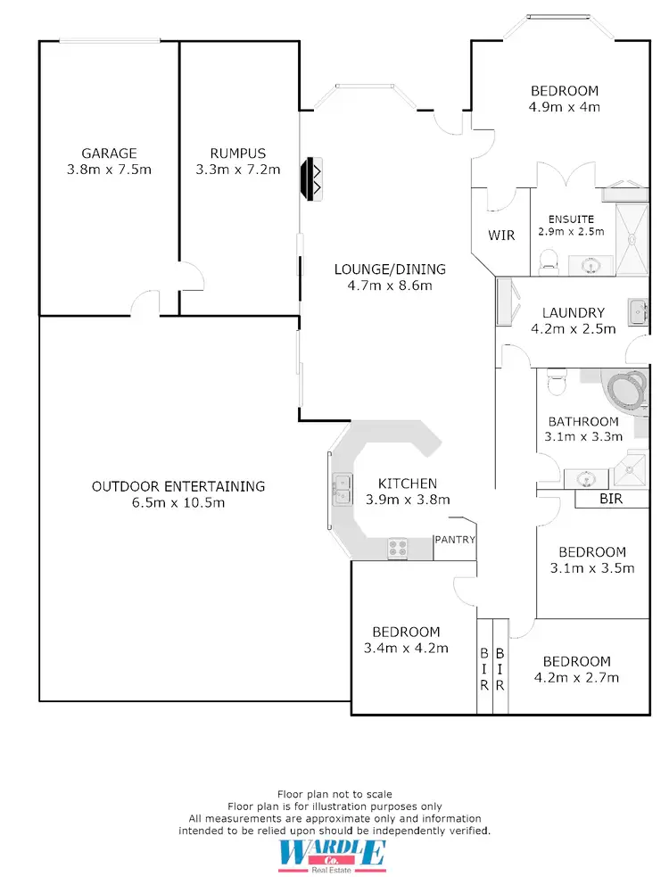 Floorplan of Homely house listing, 15 Booyoolie Street, Laura SA 5480