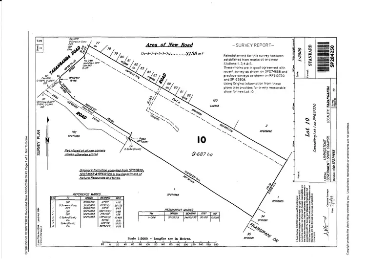 Floorplan of Homely land listing, Lot 10 Taranganba Road, Taranganba QLD 4703