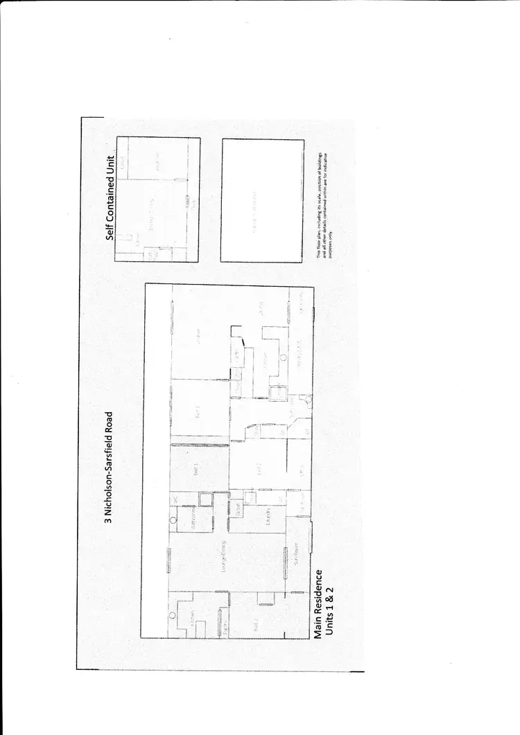 Floorplan of Homely house listing, 3 Nicholson-Sarsfield Rd, Nicholson VIC 3882