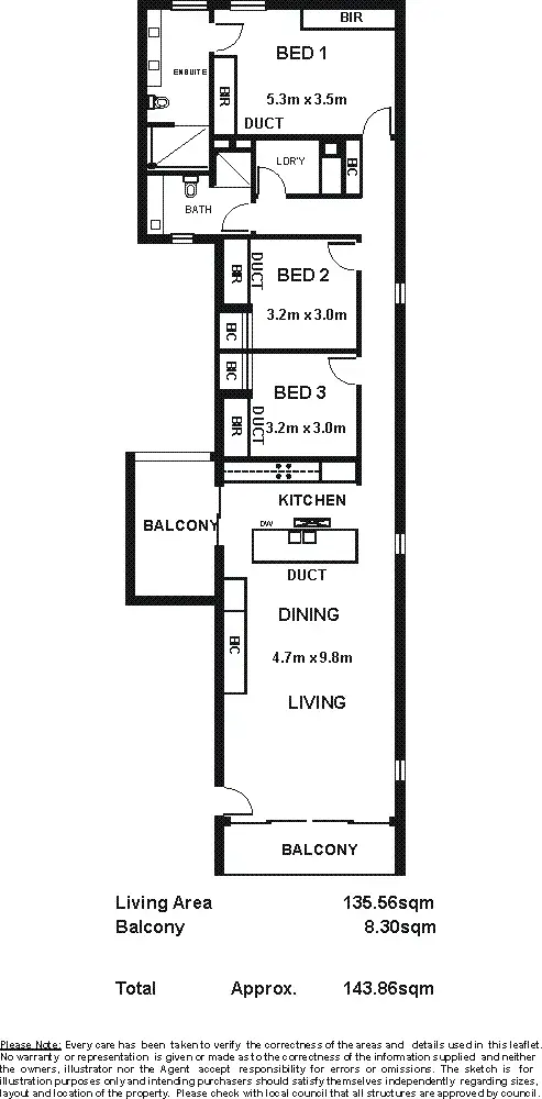 Floorplan of Homely apartment listing, Level 1 Unit 2/173 Gilles St, Adelaide SA 5000