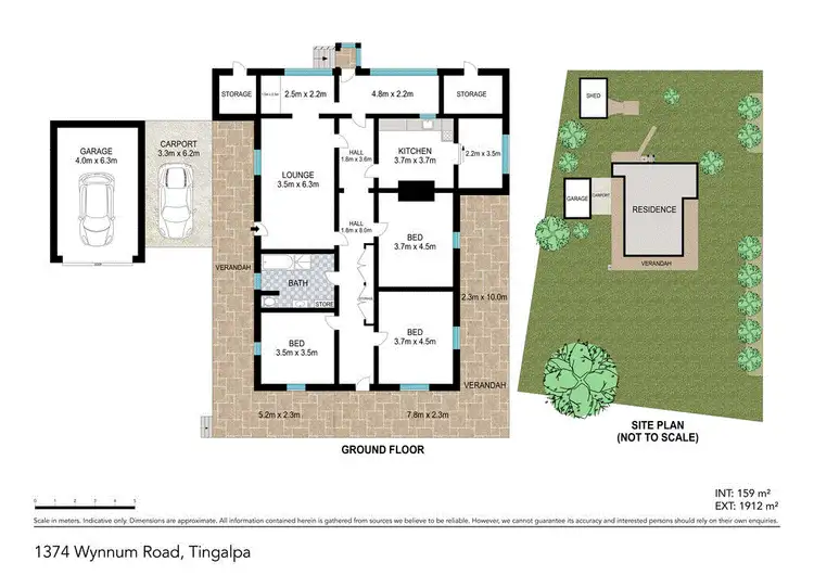 Floorplan of Homely house listing, 1374 Wynnum Rd, Tingalpa QLD 4173