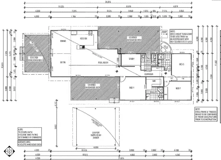 Floorplan of Homely house listing, 21 Coral Sea Dr, Cardwell QLD 4849
